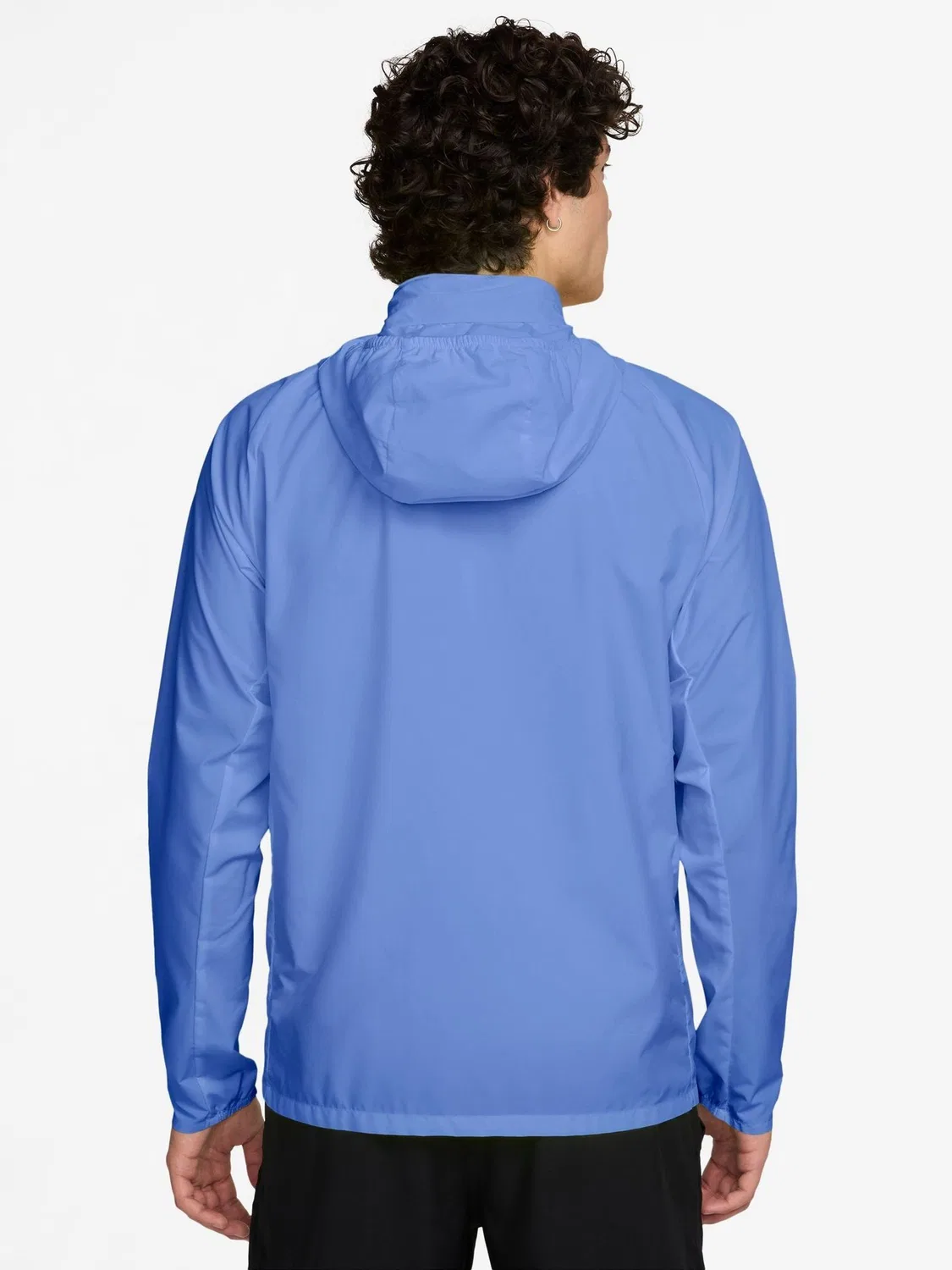 Синяя беговая куртка Nike Royal Pulse Miler с защитой от ультрафиолета — фото 3