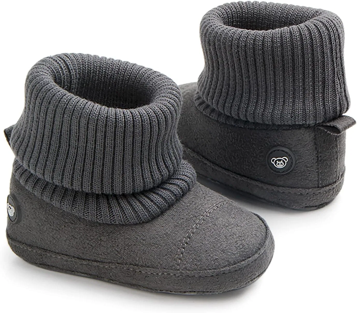 Детские ботинки для девочек хлопковые Soft Flat Shoes — фото 3