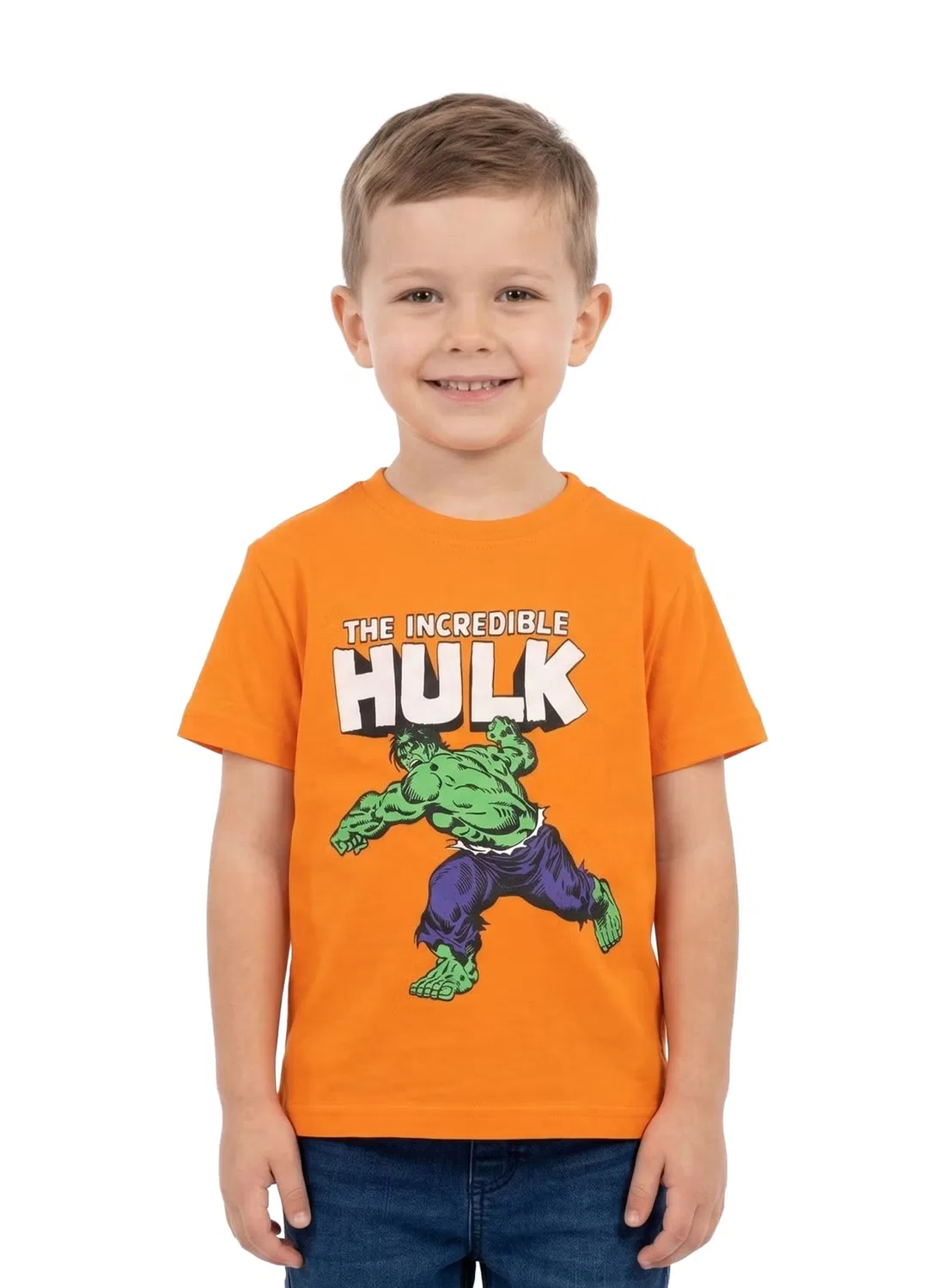 Футболка с принтом персонажа Hulk Marvel