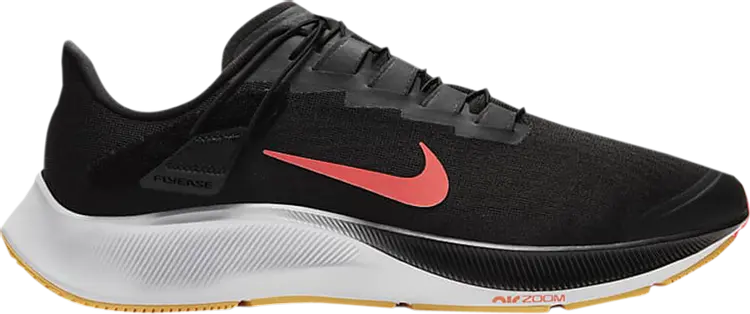 

Кроссовки Nike Air Zoom Pegasus 37 FlyEase 'Black Bright Mango', черный, Черный;серый, Кроссовки Nike Air Zoom Pegasus 37 FlyEase 'Black Bright Mango', черный