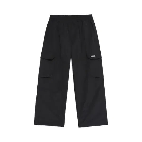 Утепленные брюки AeroVent из ткани Woven, Националь Географик, угольно-черный