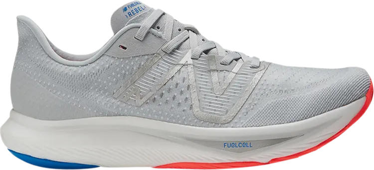 

Кроссовки New Balance FuelCell Rebel v3 2E Wide 'Light Aluminum', серебряный, Серый, Кроссовки New Balance FuelCell Rebel v3 2E Wide 'Light Aluminum', серебряный