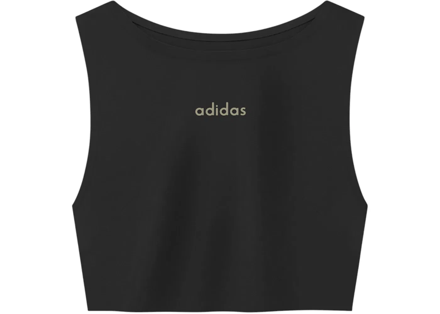 Женский топ на бретелях с круглым вырезом Adidas x Fear of God Athletics, Black