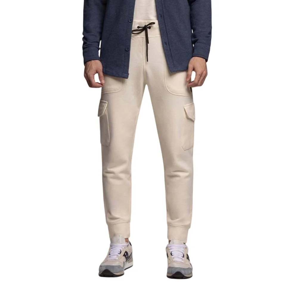 Мужские джоггеры U.S. Polo Assn. White Label French Terry Cargo, бежевый