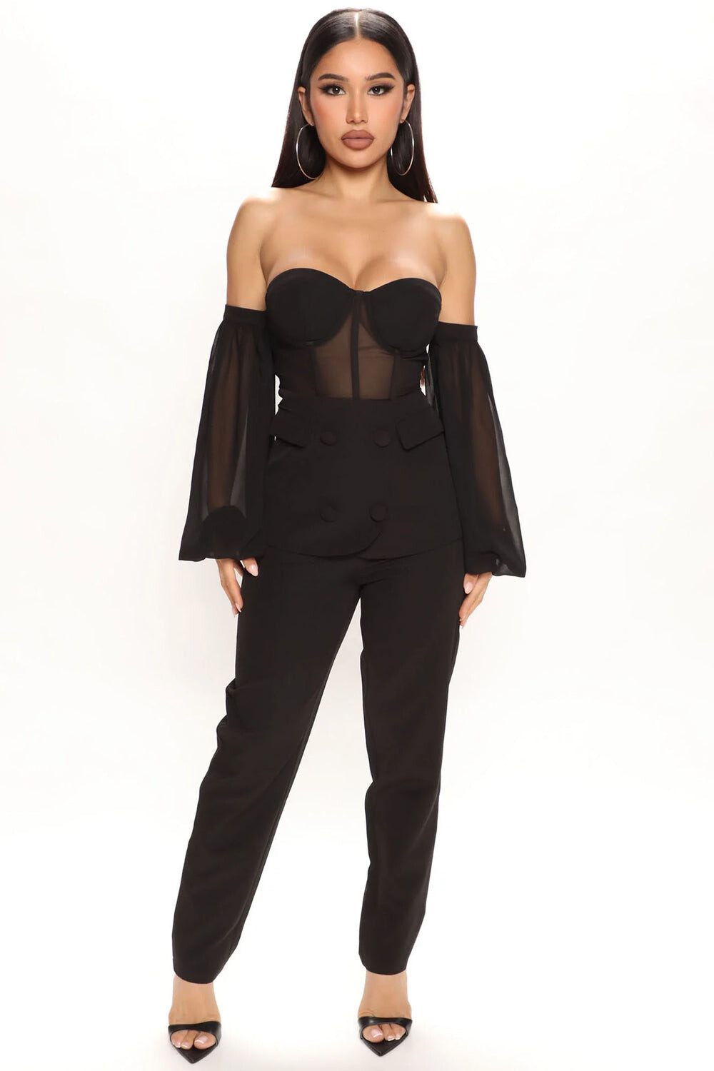 

Брюки Fashion Nova BZ9007, черный