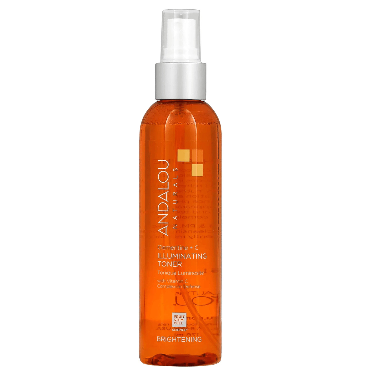 

Осветляющий тоник, клементин + C Andalou Naturals, 178 мл