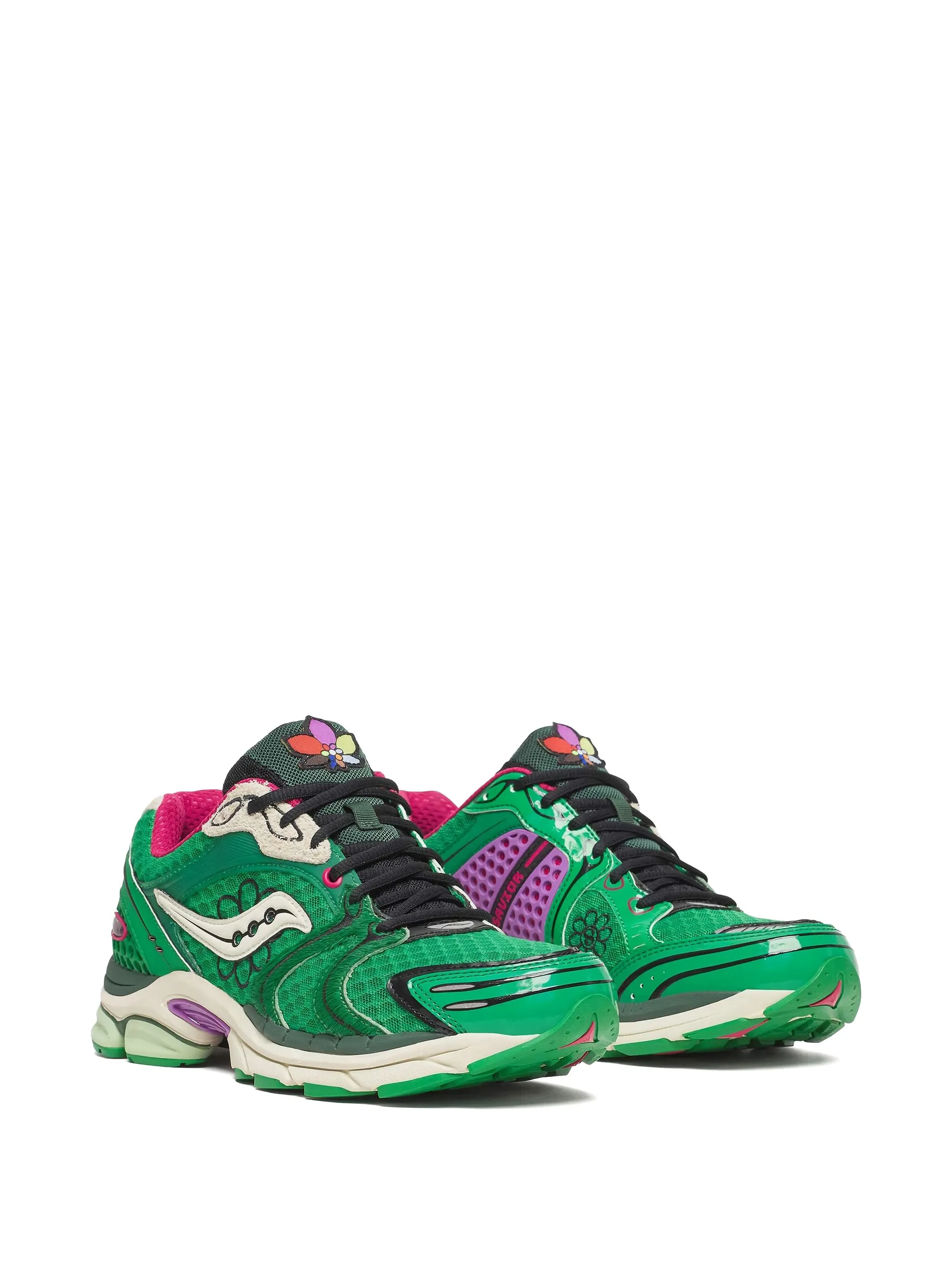Кроссовки Progrid Triumph 4 из коллаборации с Jae Tips Saucony, зеленый — фото 2