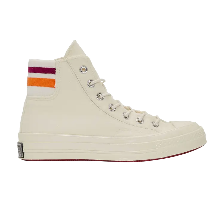 

Кроссовки Converse Chuck 70 Hi 'White Retro', кремовый, Бежевый;серый, Кроссовки Converse Chuck 70 Hi 'White Retro', кремовый