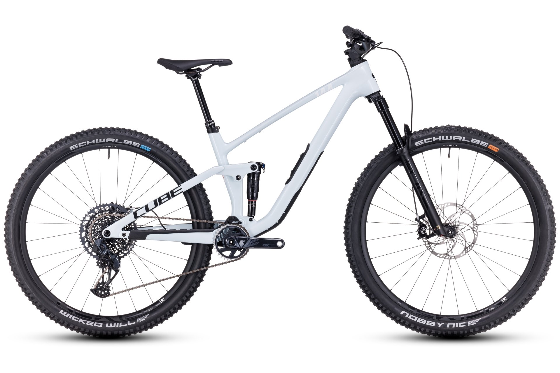 

Горный велосипед Cube Stereo one44 c:68x slx - 29 дюймов - fully, weiß | frostwhite´n´black