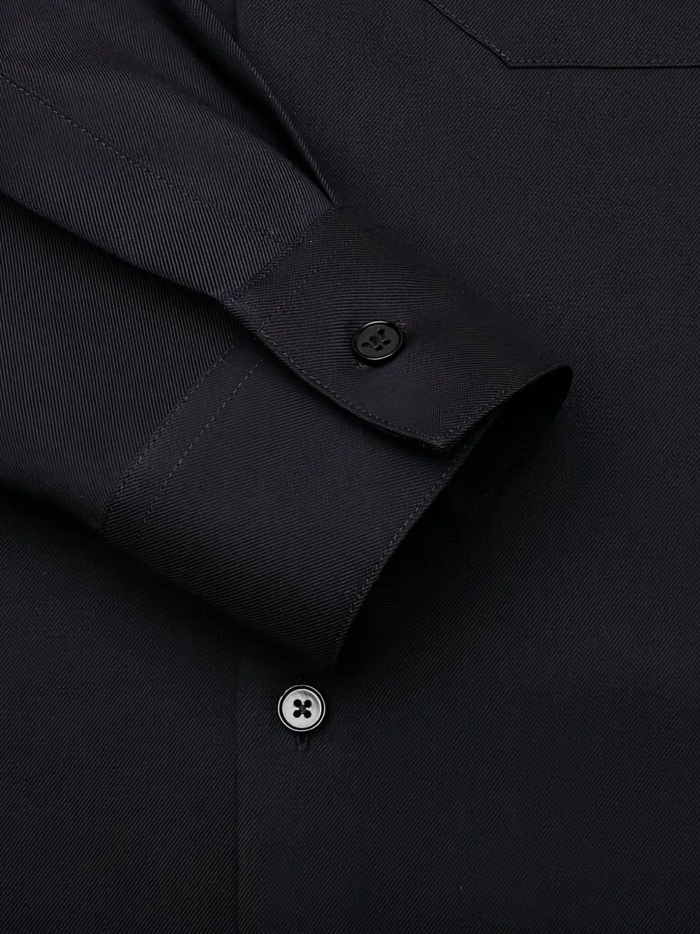 Рубашка с застежкой на пуговицы и карманом JIL SANDER, синий — фото 3
