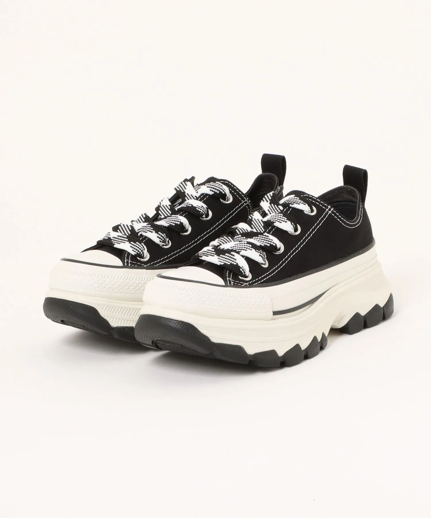 Мужские кроссовки с усиленной подошвой AS TREKWAVE FS OX CONVERSE чёрные