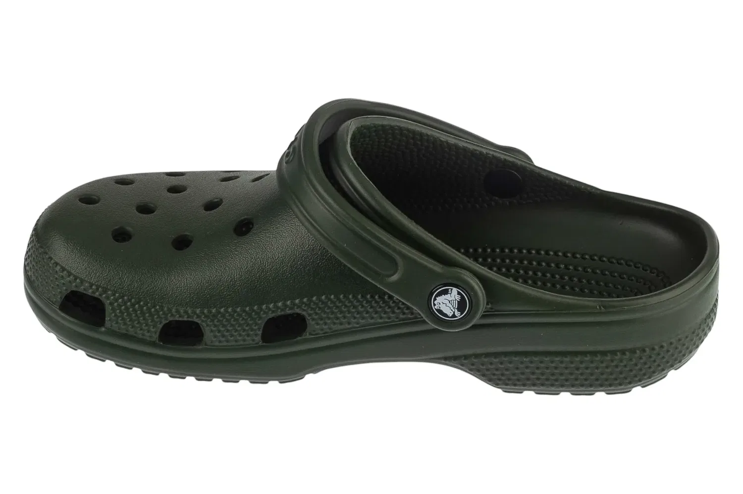 Тапочки для бассейна, текстильные, Crocs, зеленый