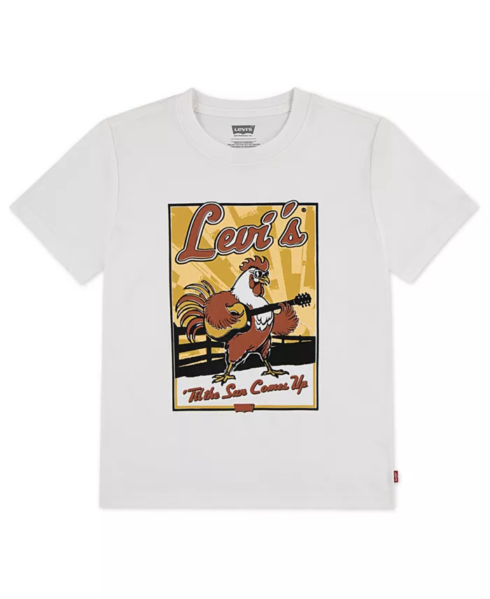 

Футболка с коротким рукавом для джем-сейшена для маленьких мальчиков Levi's