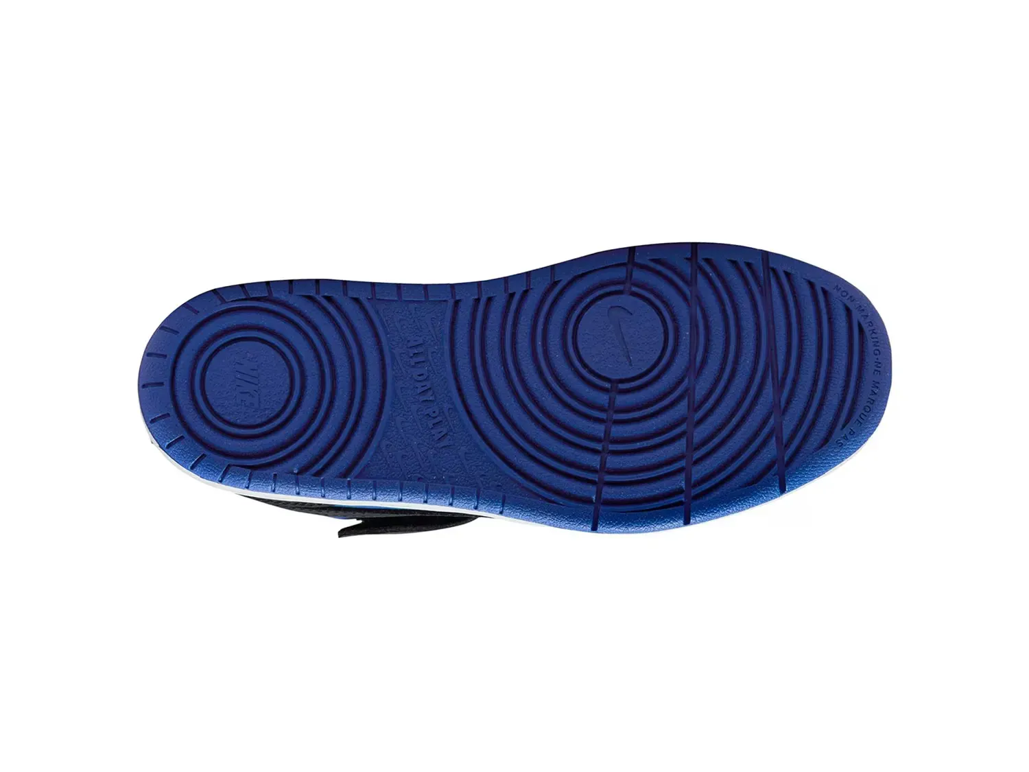 Кроссовки Court Borough Low Recraft - детские Nike, Black/Blue — фото 4