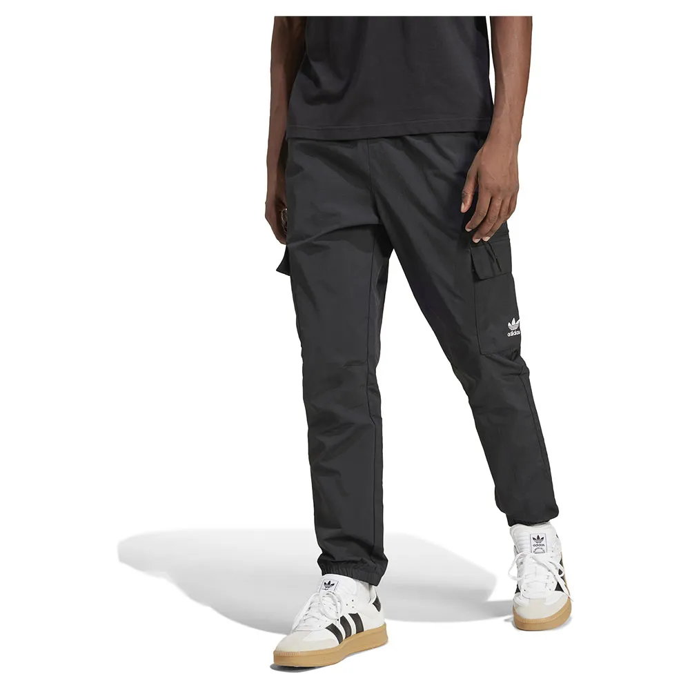 

Брюки карго adidas Originals Trefoil Essentials Woven, черный