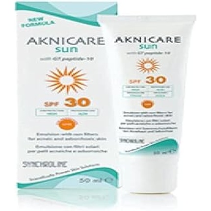 

Aknicare Sun Face - Uvb 30, Uva 20, 50 мл от прыщей Synchroline