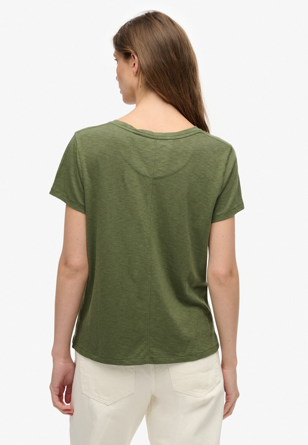 

Superdry & Co Футболка 'Studios' в оливковом цвете