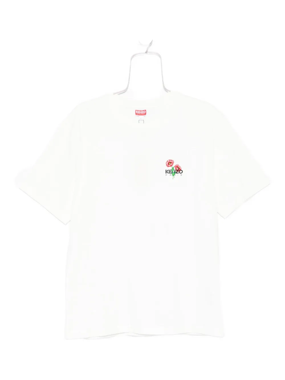 

Футболка с вышивкой KENZO, белый