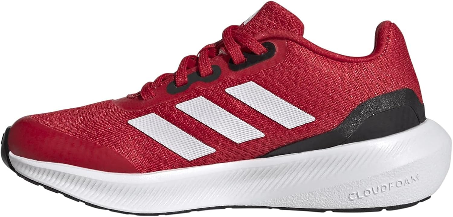 

Кроссовки Adidas Runfalcon 3 для детей и подростков, белый/черный/алый