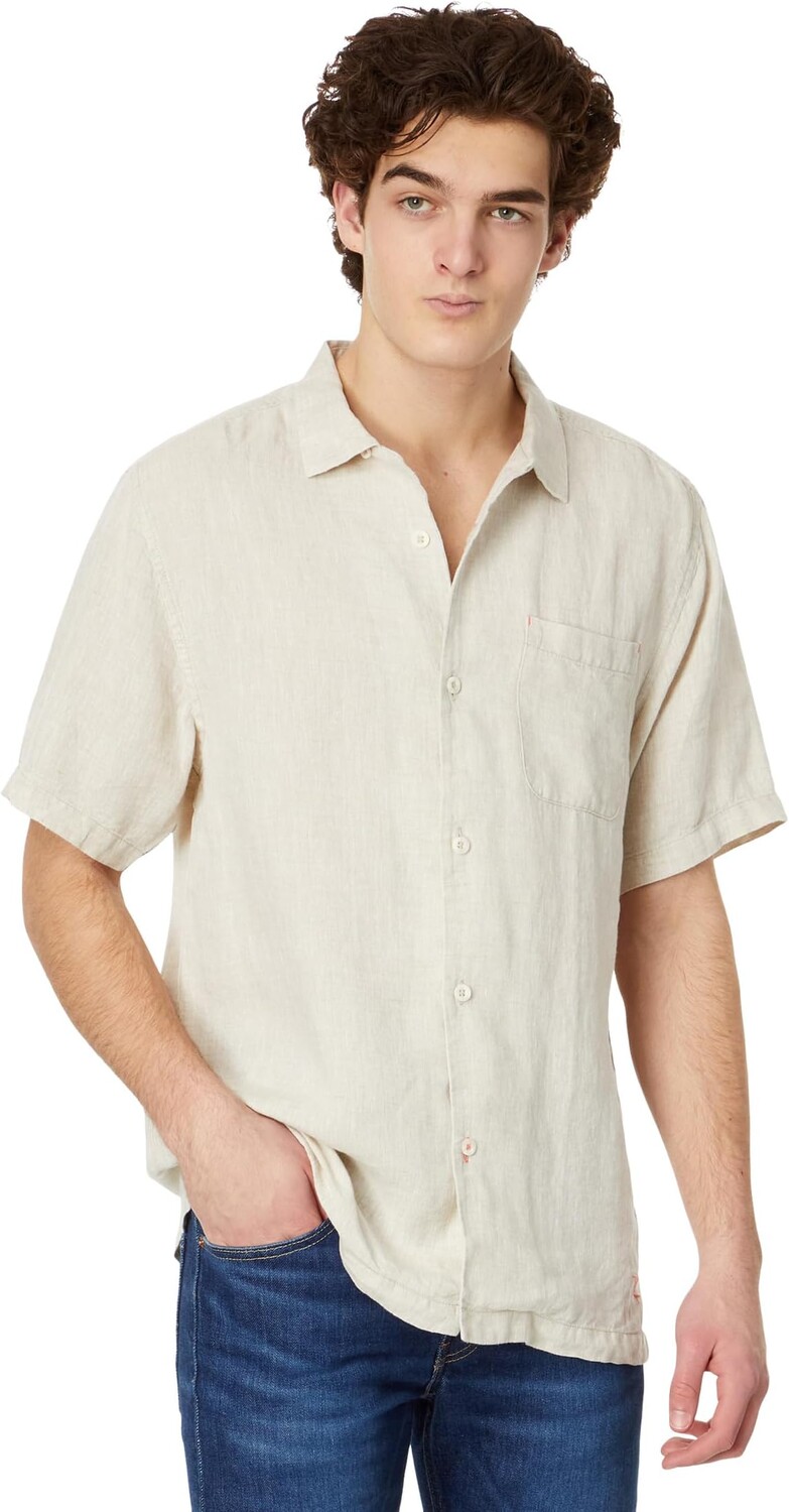 

Рубашка Tommy Bahama Sea Glass Camp Shirt, цвет Natural