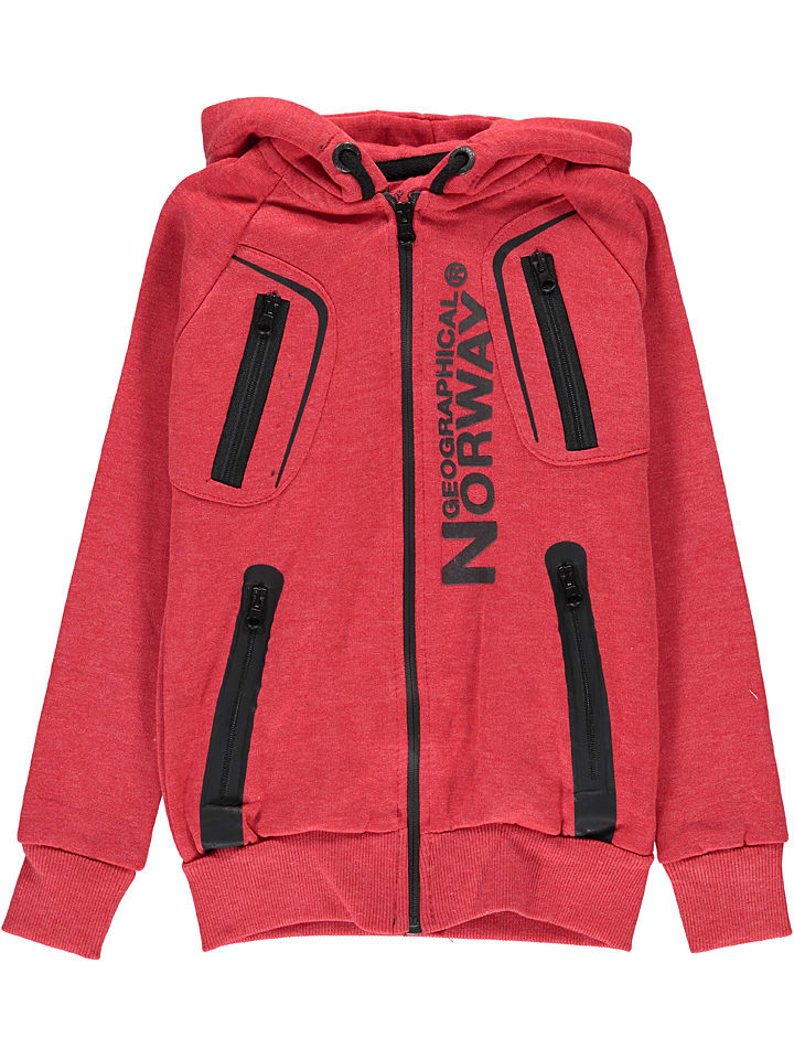 

Спортивная куртка Geographical Norway Sweatjacke Gosepha, красный