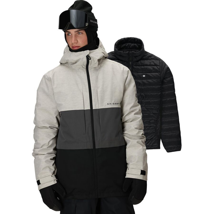 

Куртка 686 Smarty 3-in-1 Form 686, White Heather Colorblock