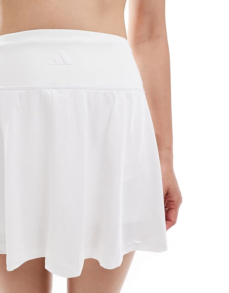 Юбка adidas Tennis climacool белого цвета adidas performance — фото 3