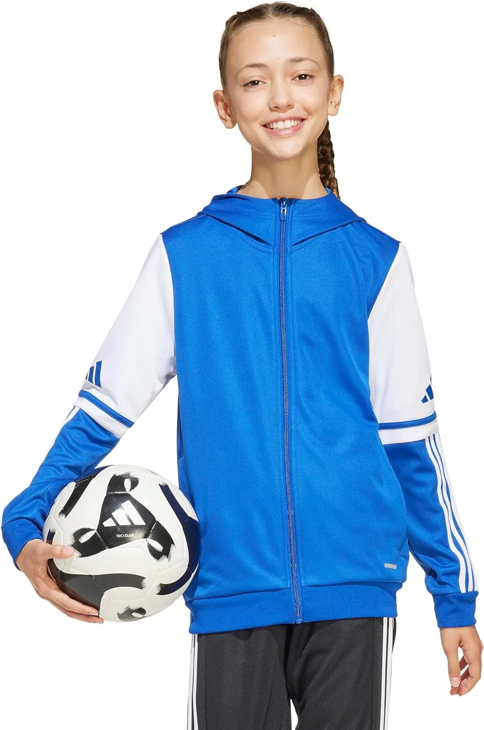 Худи детское adidas Squadra25, Team Royal Blue/White — фото 2