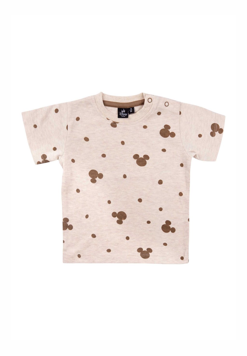 Футболка с принтом DISNEY MICKEY MOUSE KURZARM 2 PACK UNISEX, светло-коричневый — фото 3