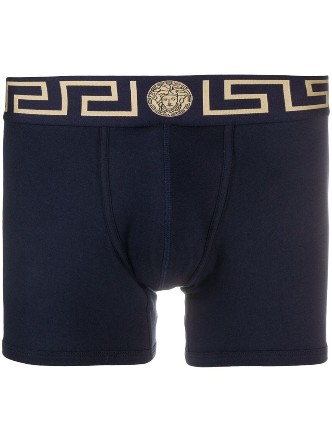 

Versace боксеры с узором Greca, синий