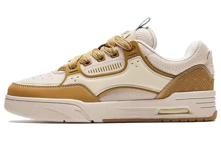 

Кроссовки ANTA AOJIE Skateboarding Shoes Women's Low-top Beige/Yellow, цвет Apricot Cream