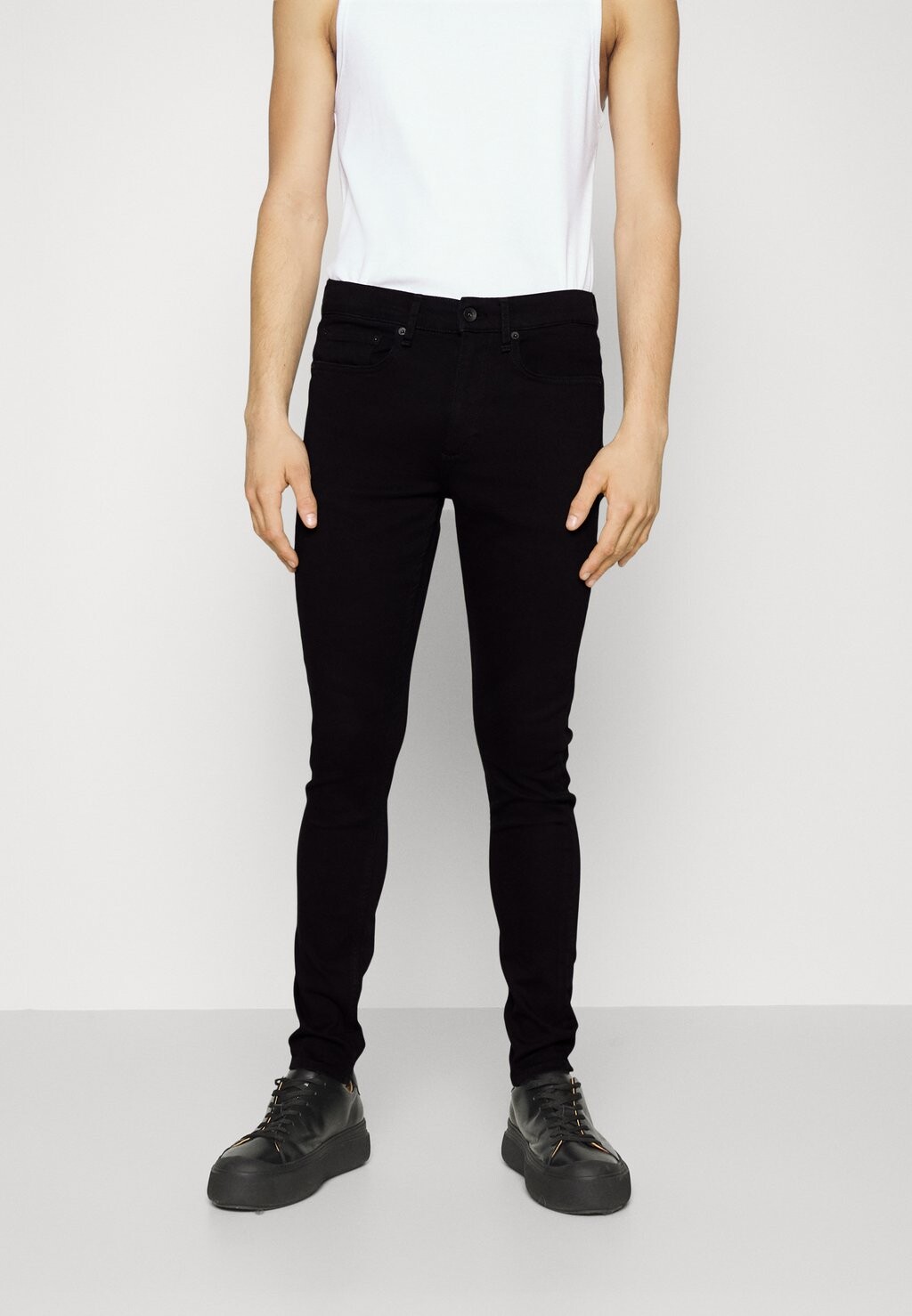 

Джинсы Skinny Fit AERO STRETCH FIT rag & bone, черный