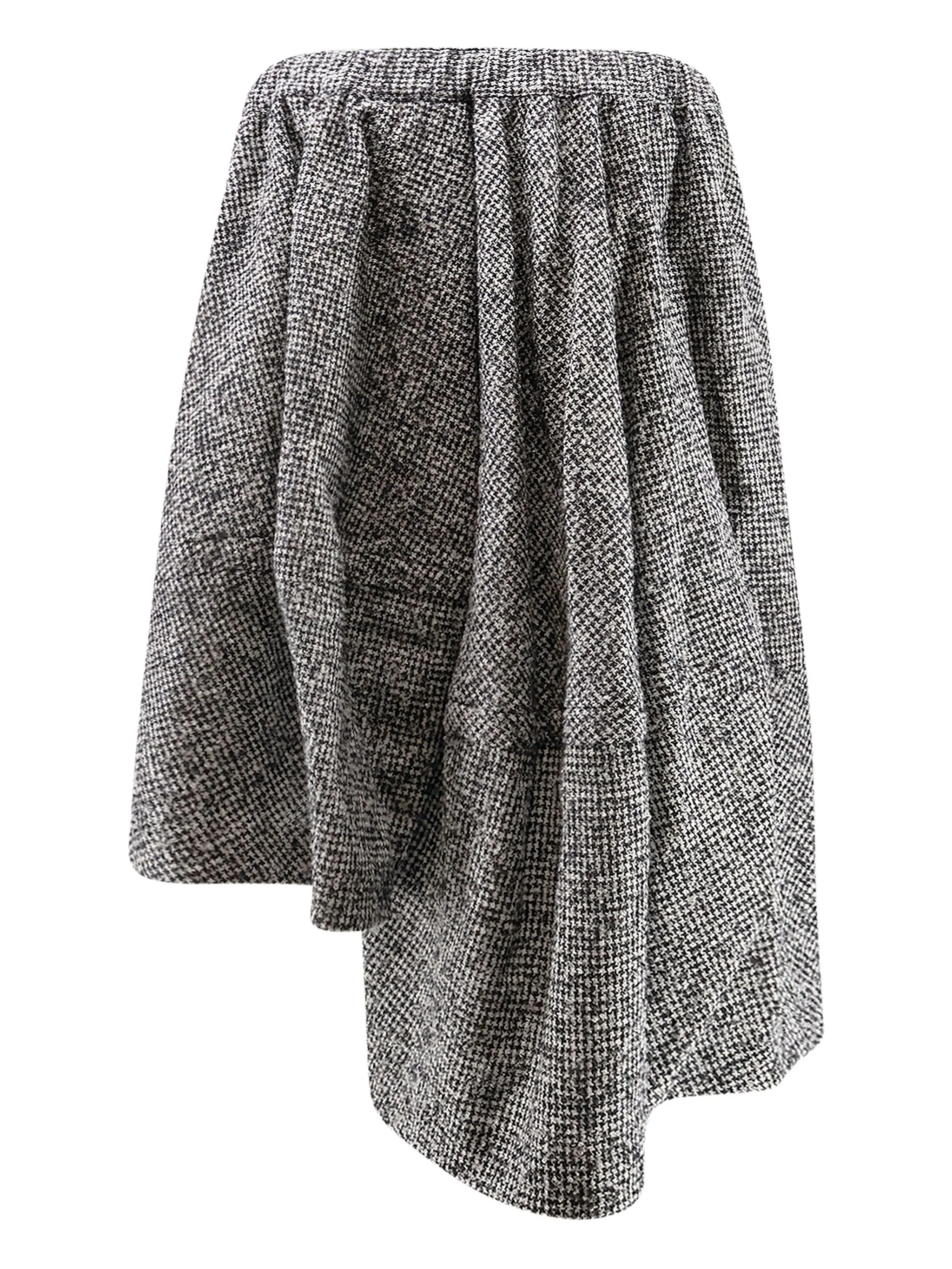 

Асимметричная юбка миди с эластичной талией Comme Des Garçons Play, черный