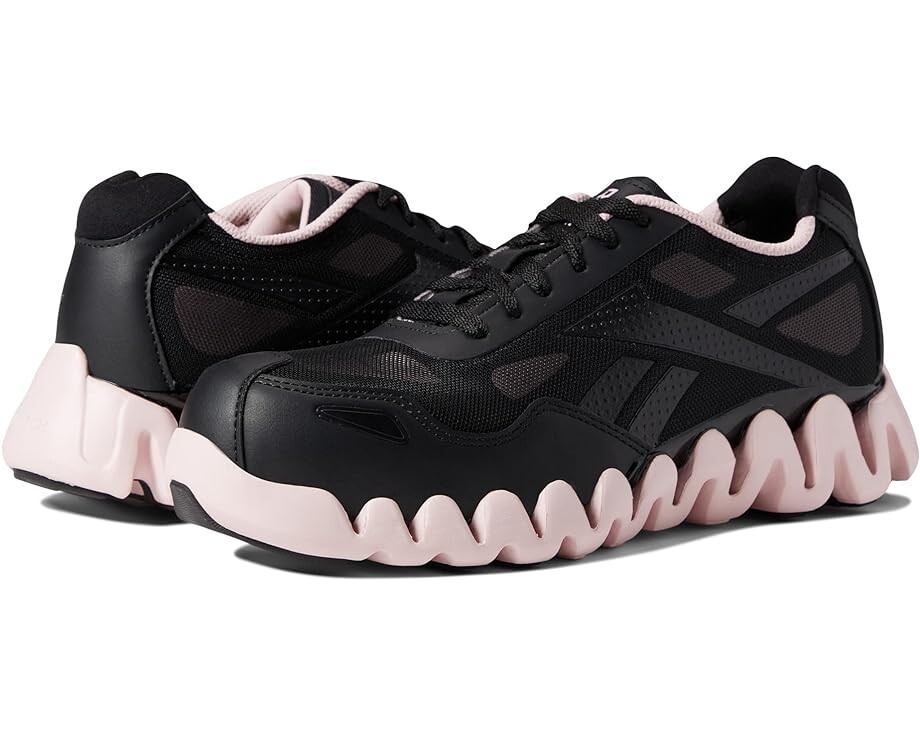 

Кроссовки Reebok Work Zig Pulse Work EH Comp Toe, цвет Black/Pink