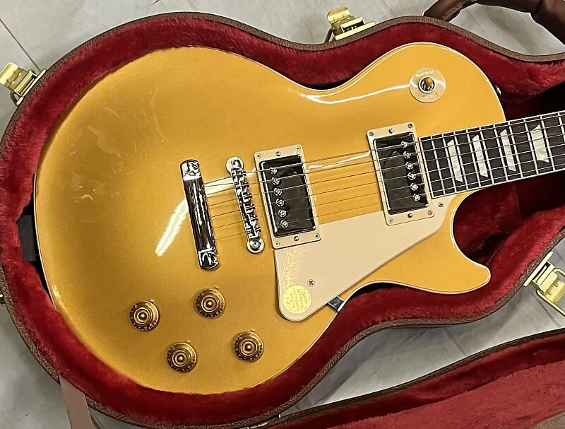 

Электрогитара Gibson Les Paul Standard '50s 2021 Gold Top New Unplayed w/Case Auth Dealer 10lbs 2oz