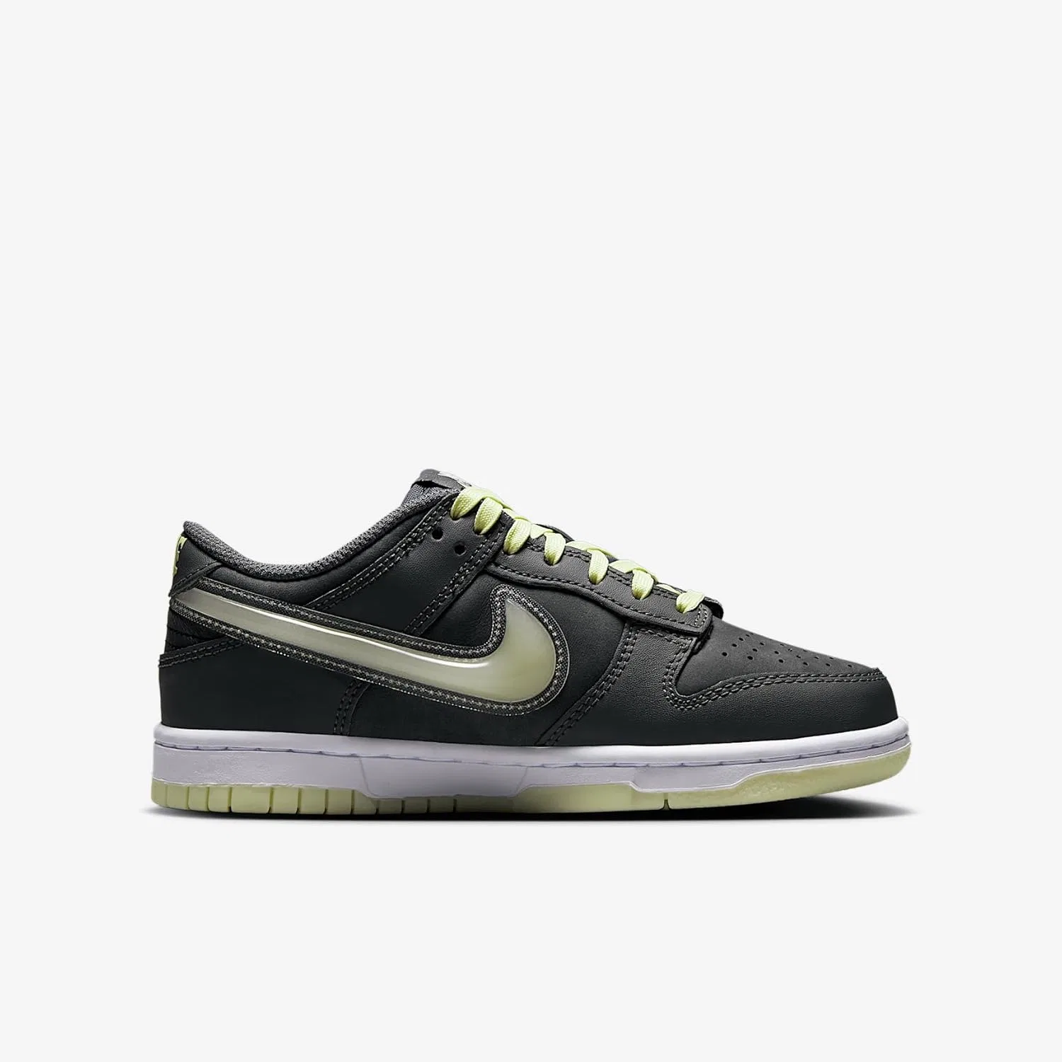 Кроссовки Nike Dunk Low, цвет Iron Grey/Cool Grey/Lime Ice — фото 2