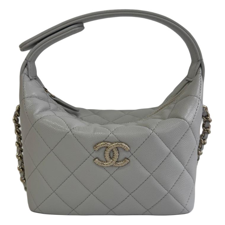 

CHANEL Сумка-ланчбокс из личи граин коровьей кожи