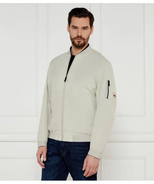 

Бомбер один Regular fit Boss Orange, белый