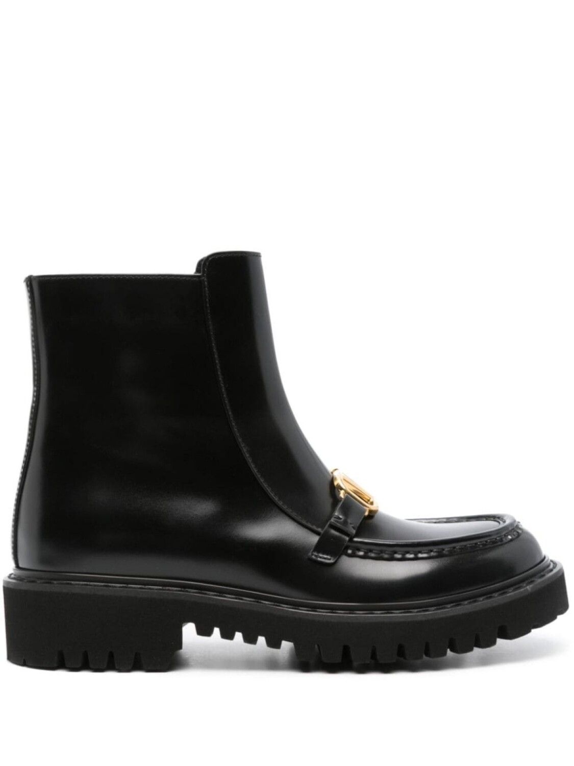 Ботинки с логотипом VLogo Valentino Garavani, черный