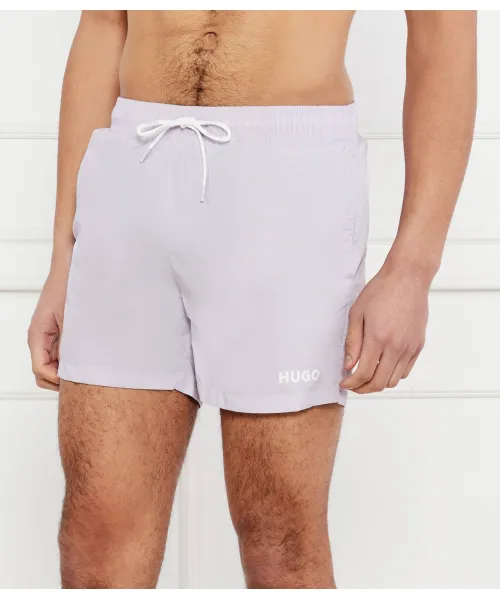 

Гаитянские пляжные шорты Regular fit Hugo Bodywear, фиолетовый