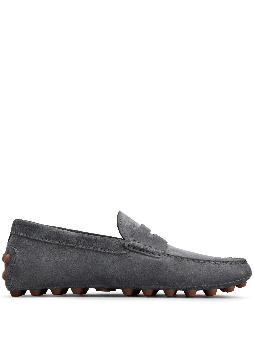 

Мокасины Gommino Macro TOD'S, серый