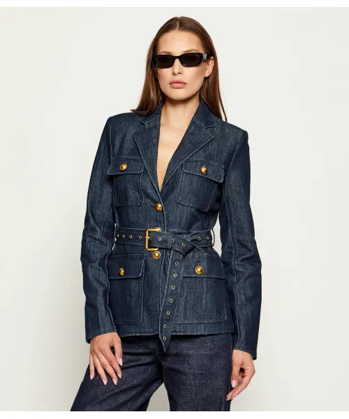 

Джинсовый блейзер Slim fit Michael Kors, синий