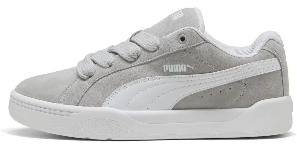 Кроссовки замшевые Puma, серый — фото 3
