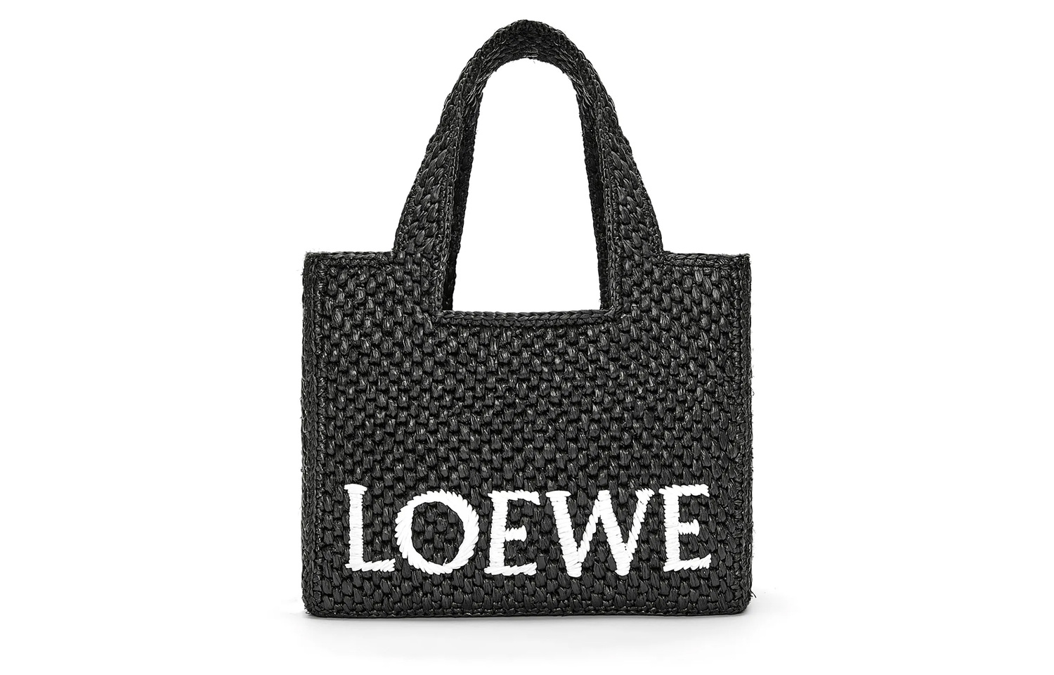 

LOEWE Рафия сумка-шоппер