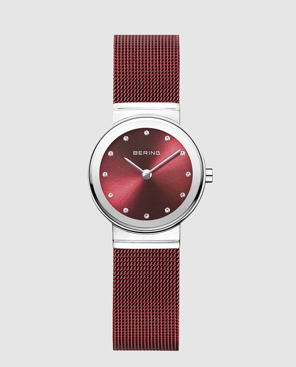 

Bering 10126-303 Женские часы с красной стальной сеткой Bering, красный