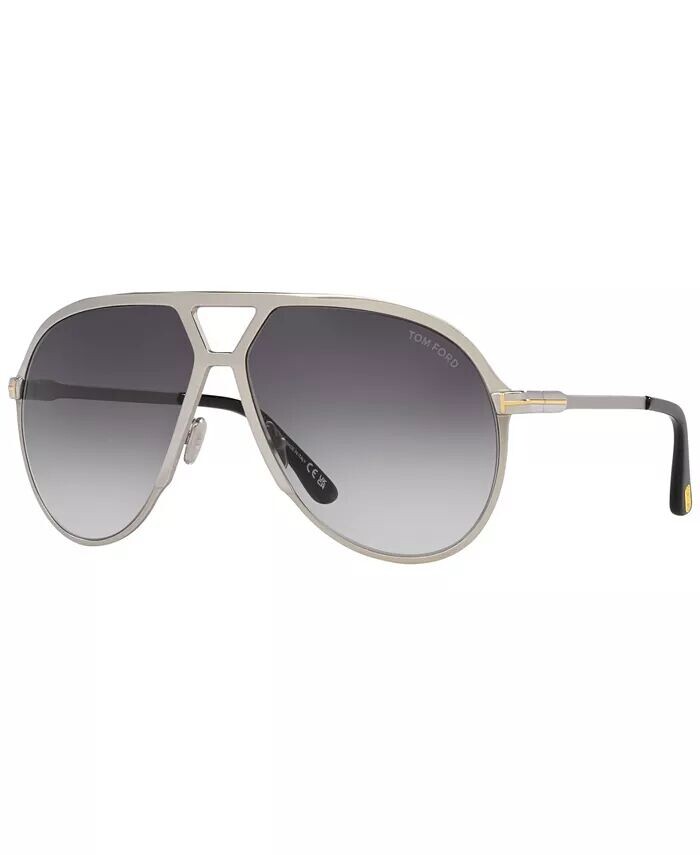

Мужские солнцезащитные очки Xavier TF, градиент TR001674 Tom Ford, серый
