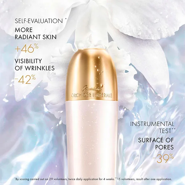 Антивозрастной осветляющий лосьон Orchidée Impériale Brightening Lotion Guerlain, 125 ml — фото 3