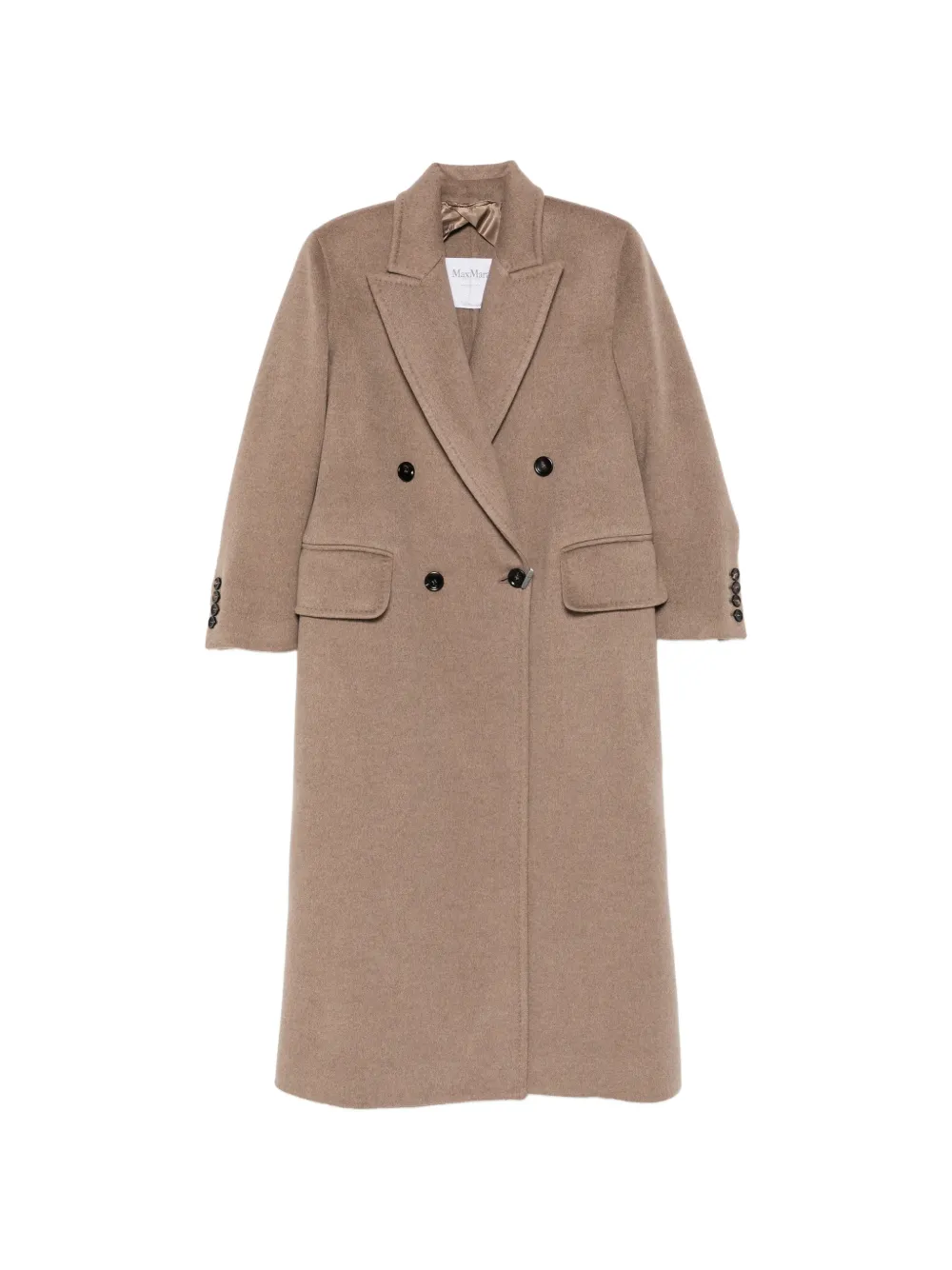 

Двубортное пальто Armonia Max Mara, бежевый
