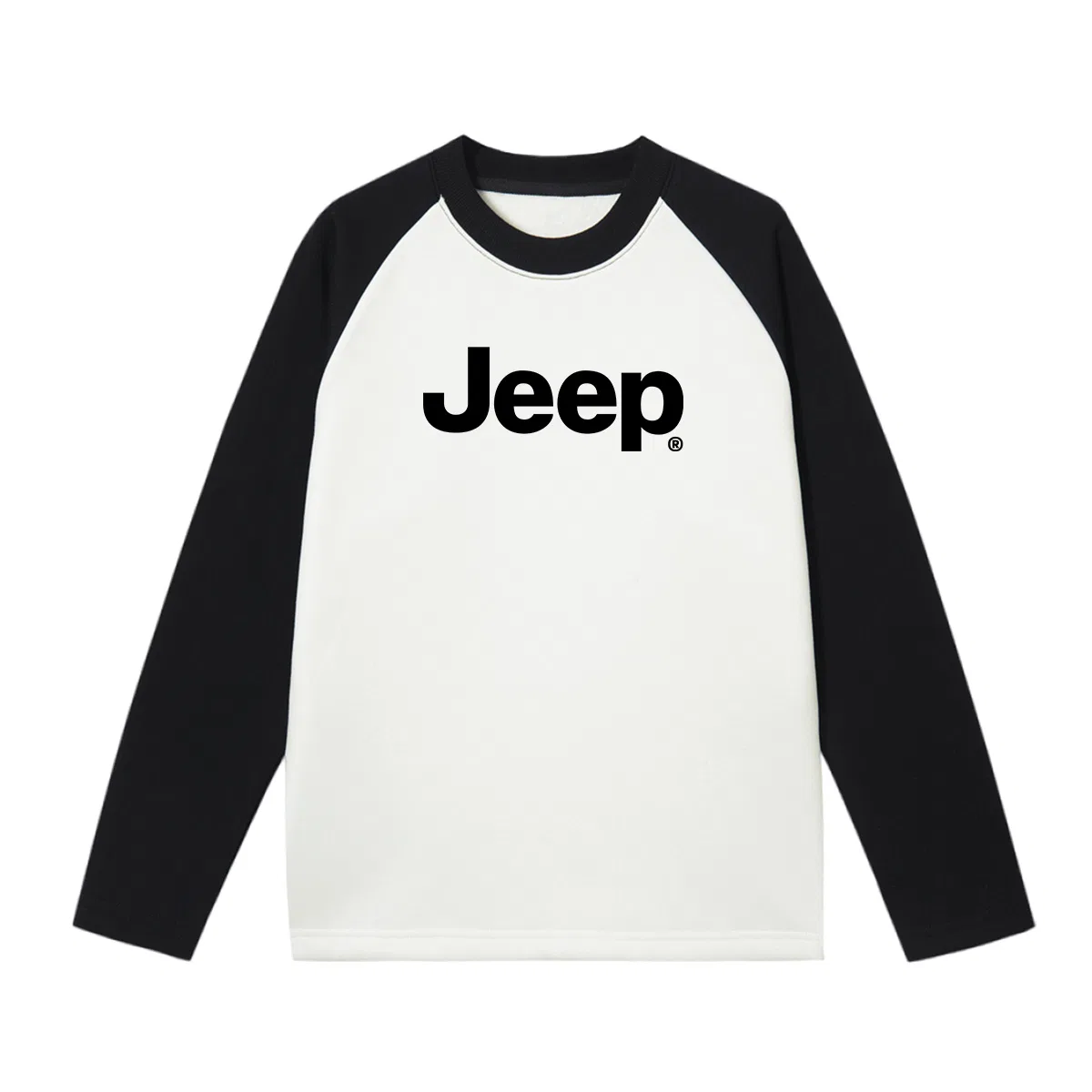 Свитшот детский Grade School с круглым вырезом Moderate Jeep, Black White
