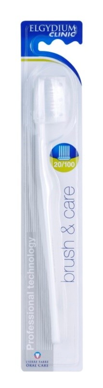

Зубная щетка Elgydium Clinic 20/100 Brush & Care